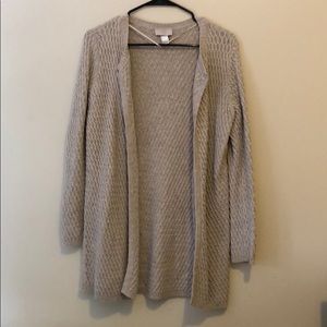 LOFT Long, cozy cardigan